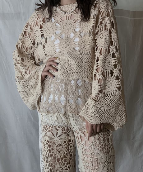 【RE;CIRCLE】RE Crocket L/S Top③/210526-065