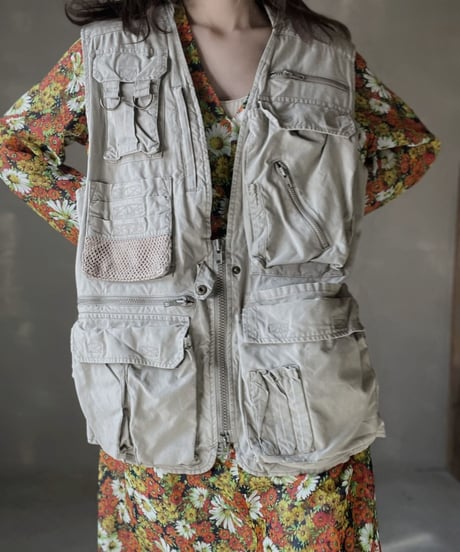 【USED】  Fishing Vest①/220220-003