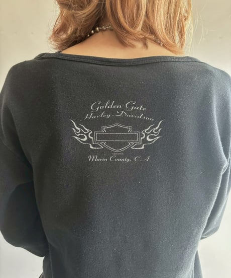 【USED】03's  HARLEY DAVIDSON L/S T-shirt / 251004-020