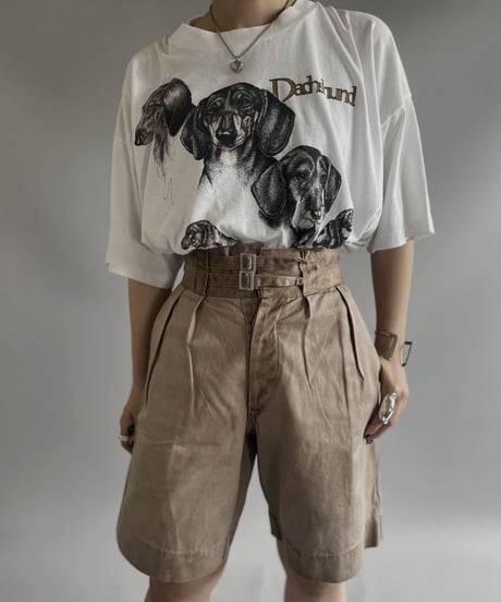 【USED】  Made in USA S/S Dachshund T-Shirt / 230729-001