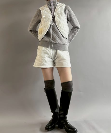 【RE;CIRCLE】 RE Liner Code Vest White / LINER-09