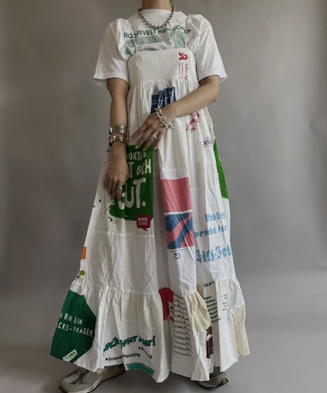 【RE;CIRCLE】RE Eco-Friendly Bag Camisole Long One-piece / 230525-017