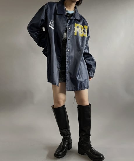 【Mashup Products】 FBI Nylon Jacket/  240217-027