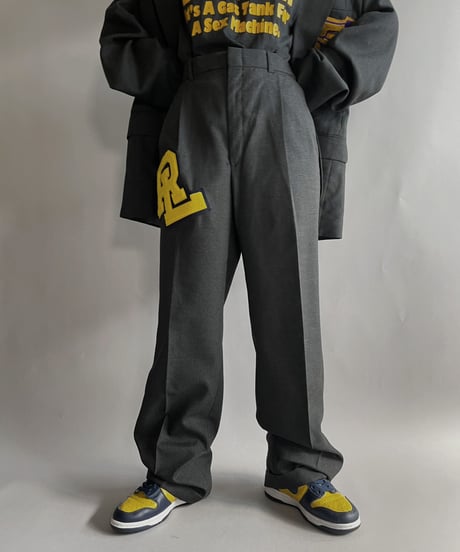 【RE;CIRCLE】 RE Wappen Slacks / 221103-027