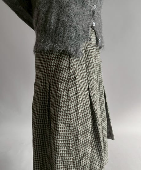 【USED】 Houndstooth Skirt / 251122-022