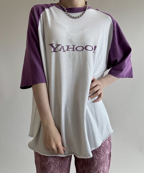 【USED】 YAHOO! Raglan T-Shirt/ 250628-015