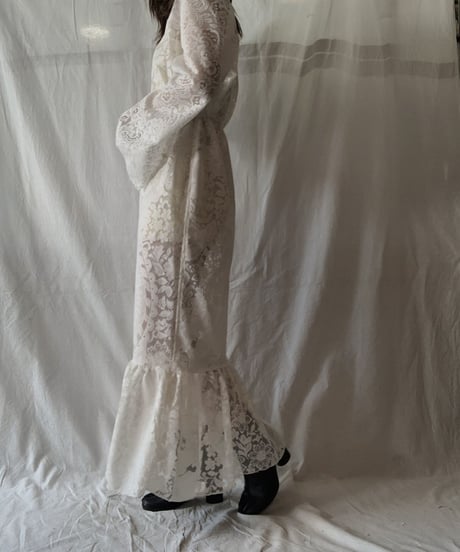 【RE;CIRCLE】 RE Lace Flare One-piece/210611-031