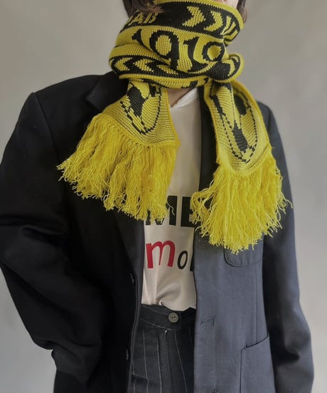 【USED】 Knit Soccer Muffler SUS EMDEN/ 240108-022