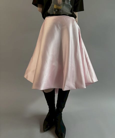 【USED】 Shiny Circular Skirt /260607-021