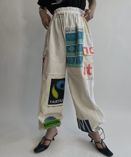 【RE;CIRCLE】 RE Eco-Friendly Bag Pants / 220707-005