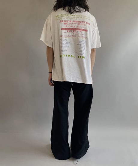 【USED】  Fes T-shirt LOLLAPALOOZA 1991s  /230703-018