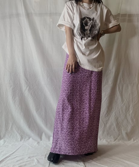 【USED】S/S T-shirt DOG⑦/210604-017