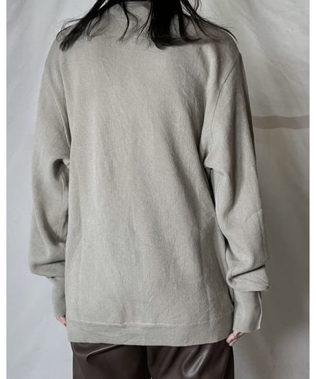 【USED】 LACOSTE Acrylic Knit Cardigan  ④ / 220111-004
