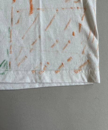 【USED】 JERZEES Hand Paint T-Shirt  /240608-020