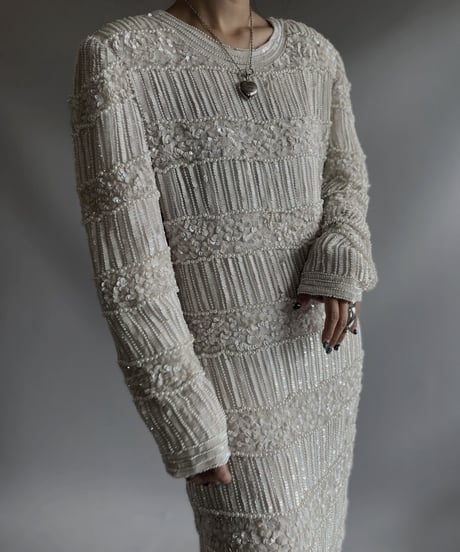 【USED】L/S Spangle One-piece / 23100-014