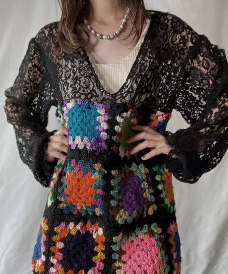 【RE;CIRCLE】 RE Ｇranny × Lace One-piece①/211110-001