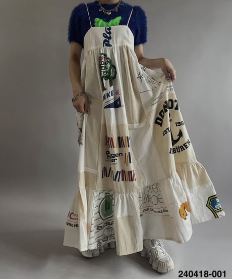 【RE;CIRCLE】RE Eco-Friendly Bag Camisole Long One-piece / 240418