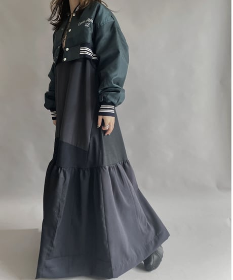 【RE;CIRCLE】 RE Nylon Short Jacket Navy / 230309-004