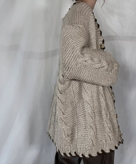 【USED】    Knit Cardigan/211216-037