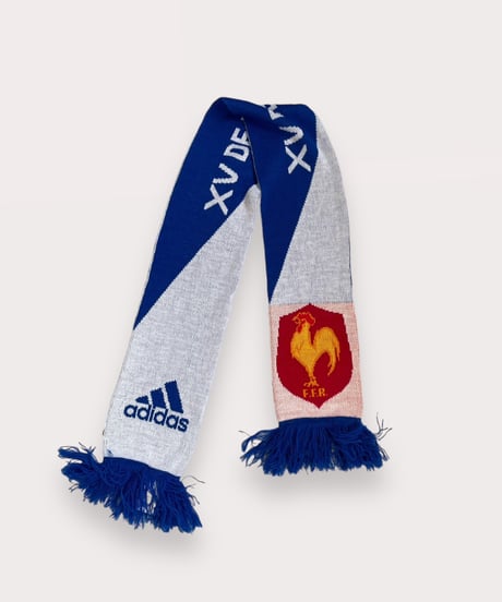【USED】 Knit Soccer Muffler XV DE FRANCE/ 240108-002