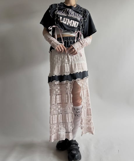 【RE;CIRCLE】 RE Mellow Top + Skirt + Arm   / 250710-021