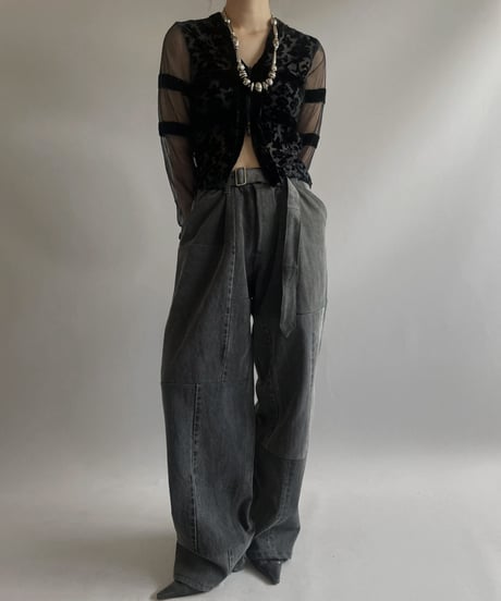 【USED】L/S See-through Top / 230909-026