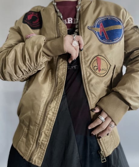 【USED】 American Stitch Army Jacket MA-1 / 221203-009