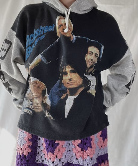 【USED】     L/S Print Parker Back Street Boys/211216-045