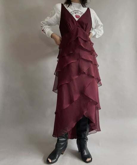【USED】 BETSY&ADAM Tiered One-piece / 230506-022