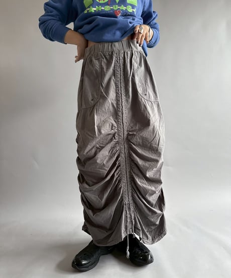 【USED】 Drawstring design Skirt / 250920-011