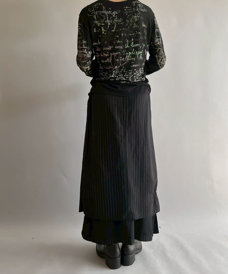 【USED】 Cop.Copine Pattern L/S Top  /251014-010