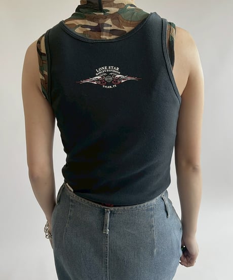 【USED】 Made in USA HARLEY-DAVIDSON Tank Top / 250524-010