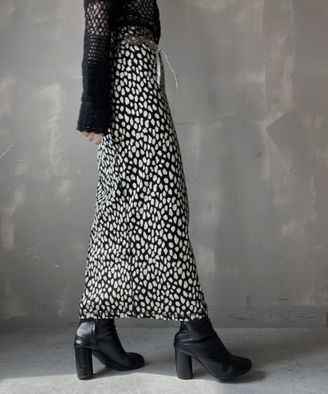 【USED】Knit Medium Skirt/ 220319-018