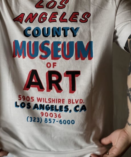 【NEW】 S/S T-shirt LACMA (White)/210616-002
