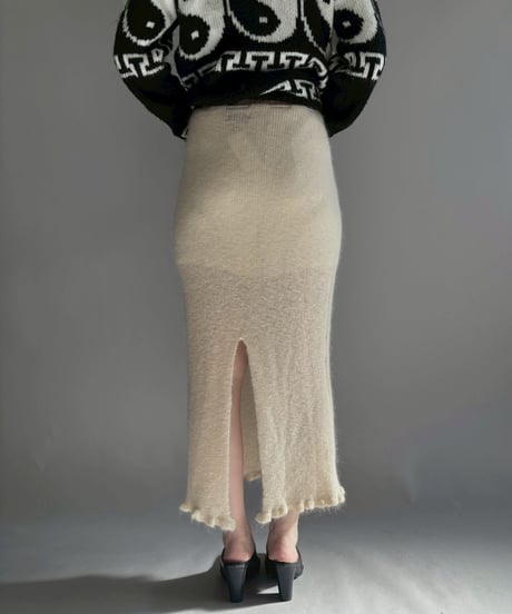 【USED】 Knit Skirt / 251227-008