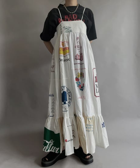 【RE;CIRCLE】RE Eco-Friendly Bag Camisole Long One-piece / 230427-029