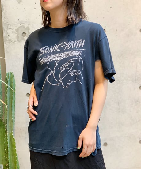 [Used]  SONIC-YOUTH Damage  T-Shirt  /200724-003
