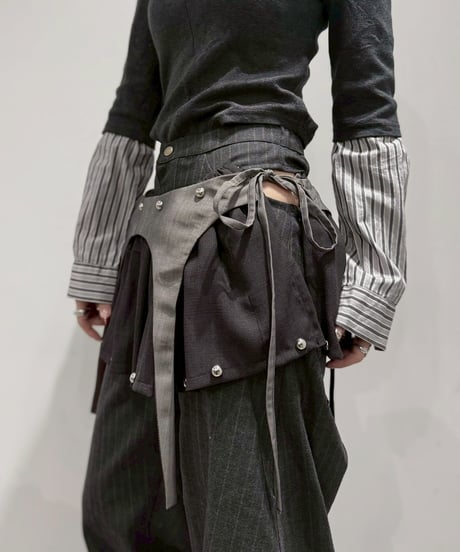 【RE;CIRCLE】 RE Suit Skirt/ 260219-028