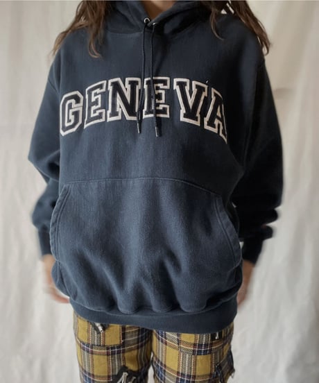 【USED】  Champion Reverse Weave Hoodie GENEVA/211116-035