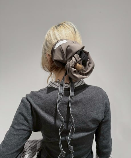 【RE;CIRCLE】 RE Suit Scrunchie /  260219-004