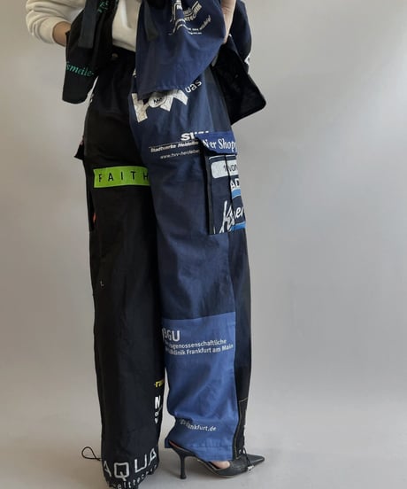【RE;CIRCLE】RE Eco-Friendly Bag Cargo Pants Black / 230828-005