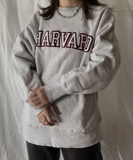 【USED】 80's USA Champion Reverse Weave HARVARD/210324-005