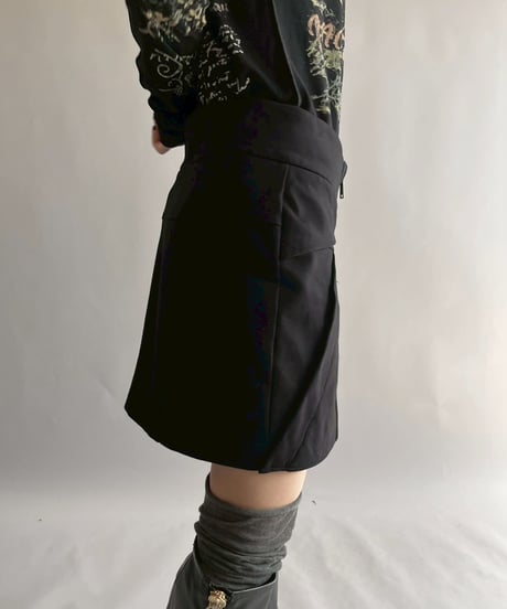 【USED】 SILVIAN HEACH Design Mini Skirt /251014-009