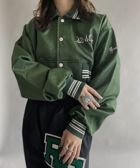【RE;CIRCLE】 RE Nylon Short Jacket Green / 230309-005