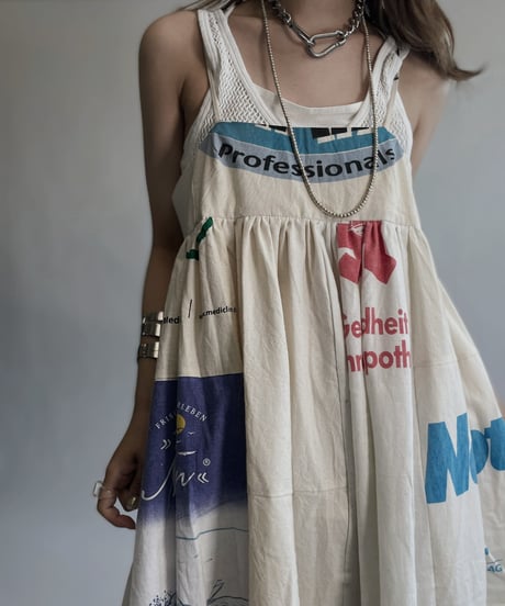 【RE;CIRCLE】 RE Eco-Friendly Bag Camisole One-piece / 220707-016