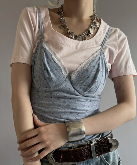 【USED】 Camisole Leotard Top  /260622-012