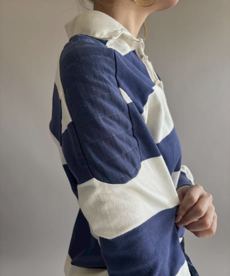【USED】 DONMOOR Made in USA Rugby Shirt / 260228-003