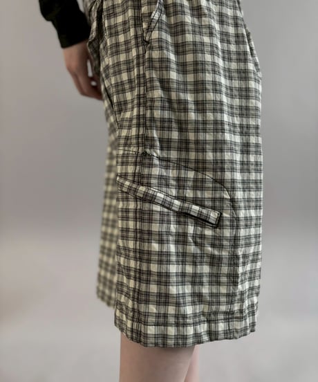 【USED】 194 Zip Design Nylon Shorts /260307-011