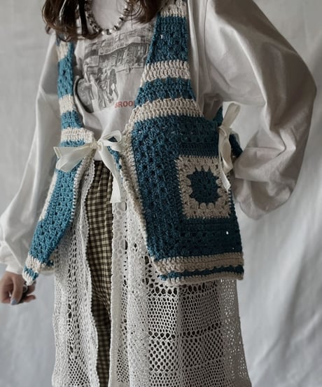 【RE;CIRCLE】 RE Granny × Crochet N/S Gown③/211014-017