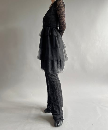 【USED】 Lace Patterned One-Piece/240928-018